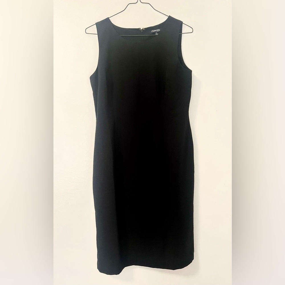 NWOT Chadwicks of Boston Sleeveless Little Black Dress with Lined Size 12T